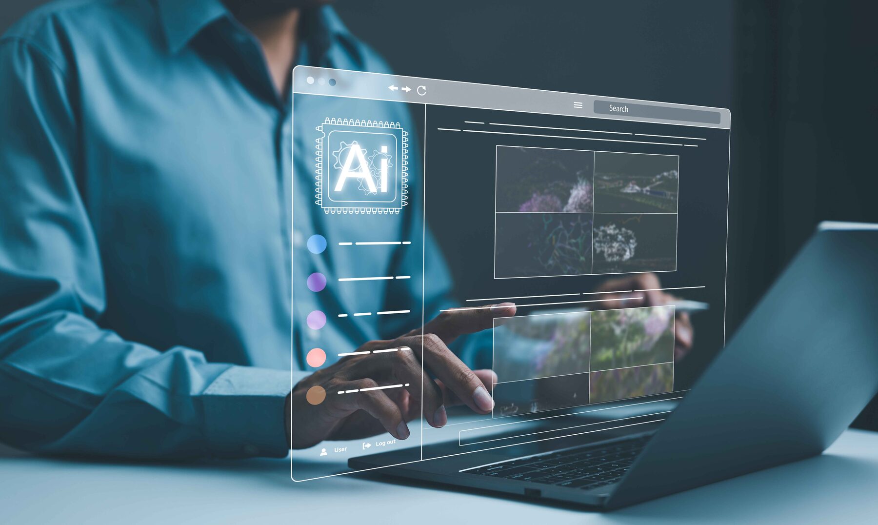 Imagen generada con inteligencia artificial para una campaña de marketing